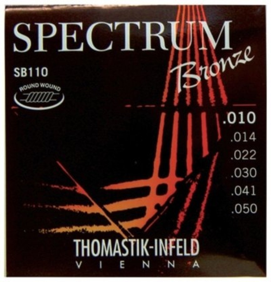 Stygos akustinei gitarai "Thomastik infeald Spectrum bronze"